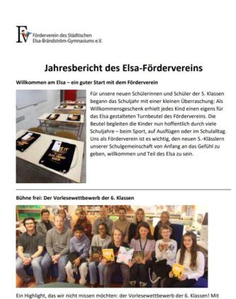 Titel Jahresbericht
